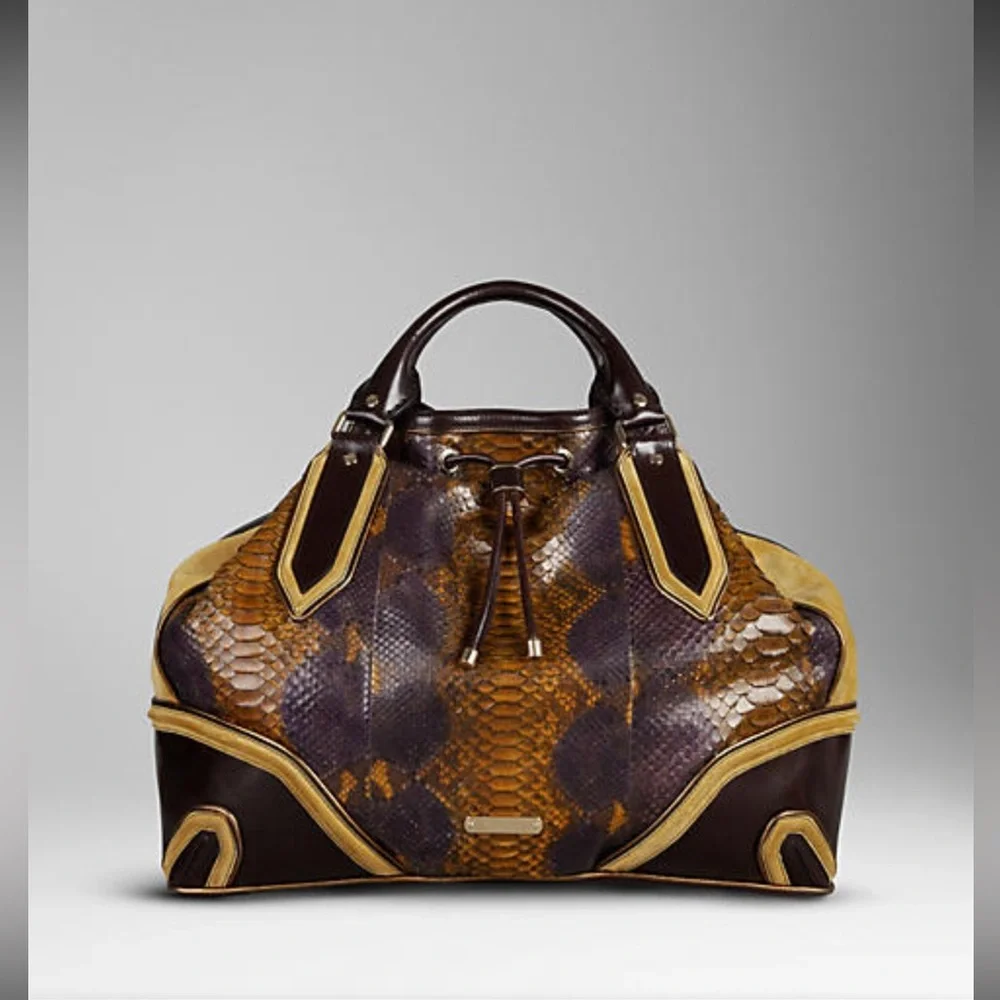 The Burberry Python Pattern Crossbody - Picture 7 of 9